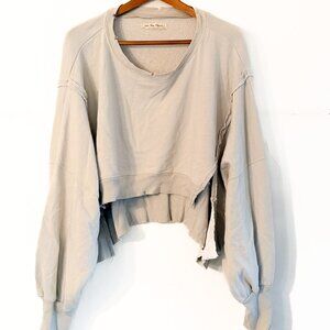 We The Free Camden Cropped Sweatshirt, Size Small